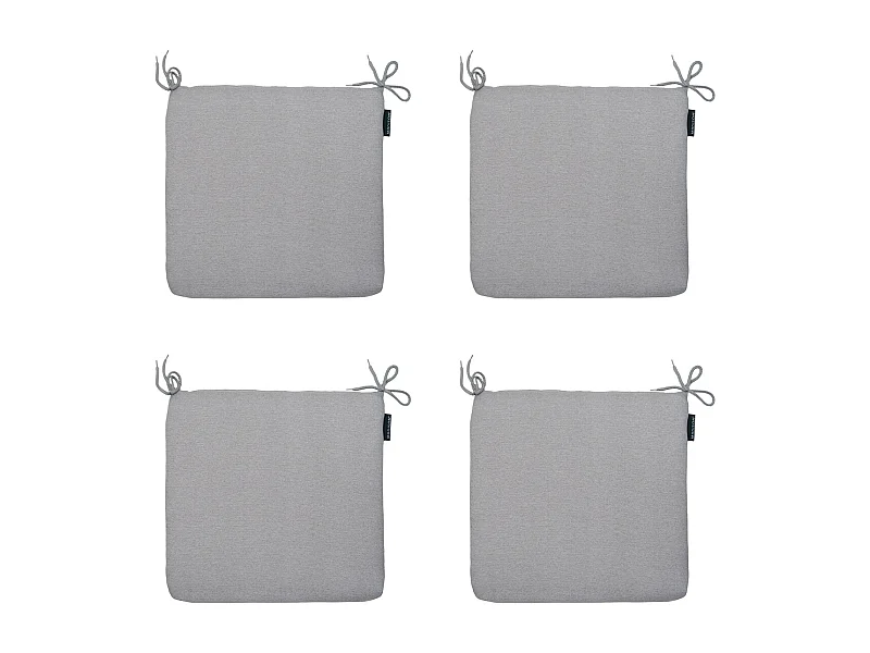 Zitkussen Napels grey - Ca. 40x40 cm - Set van 4