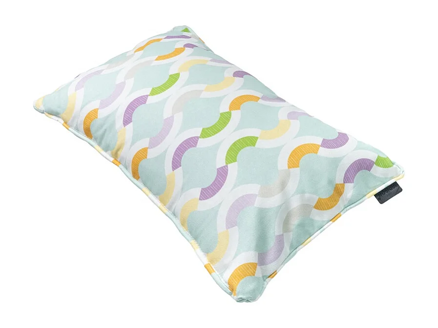 Coussin décoratif Trivia menthe - Env. 30x50 cm - Lot de 4