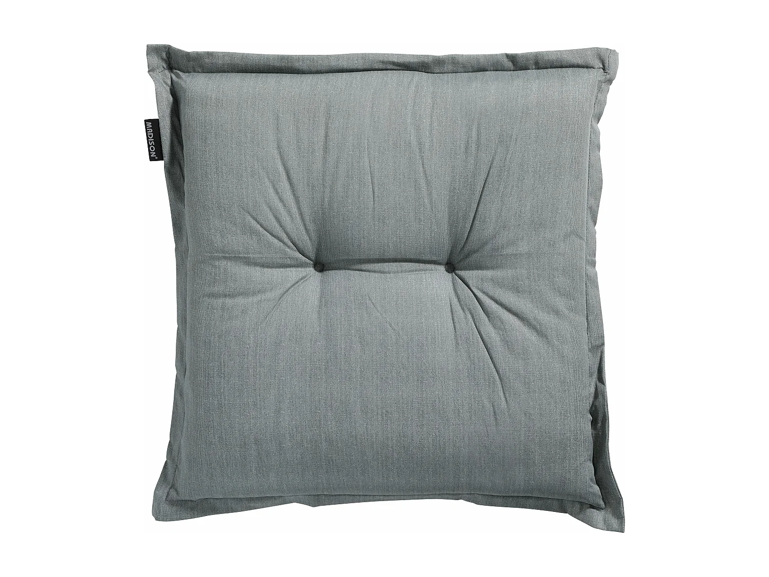 Coussin d'assise Basic gris - Environ 50x50 cm - Lot de 4