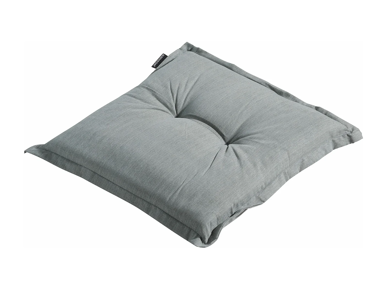 Coussin d'assise Basic gris - Environ 50x50 cm - Lot de 4