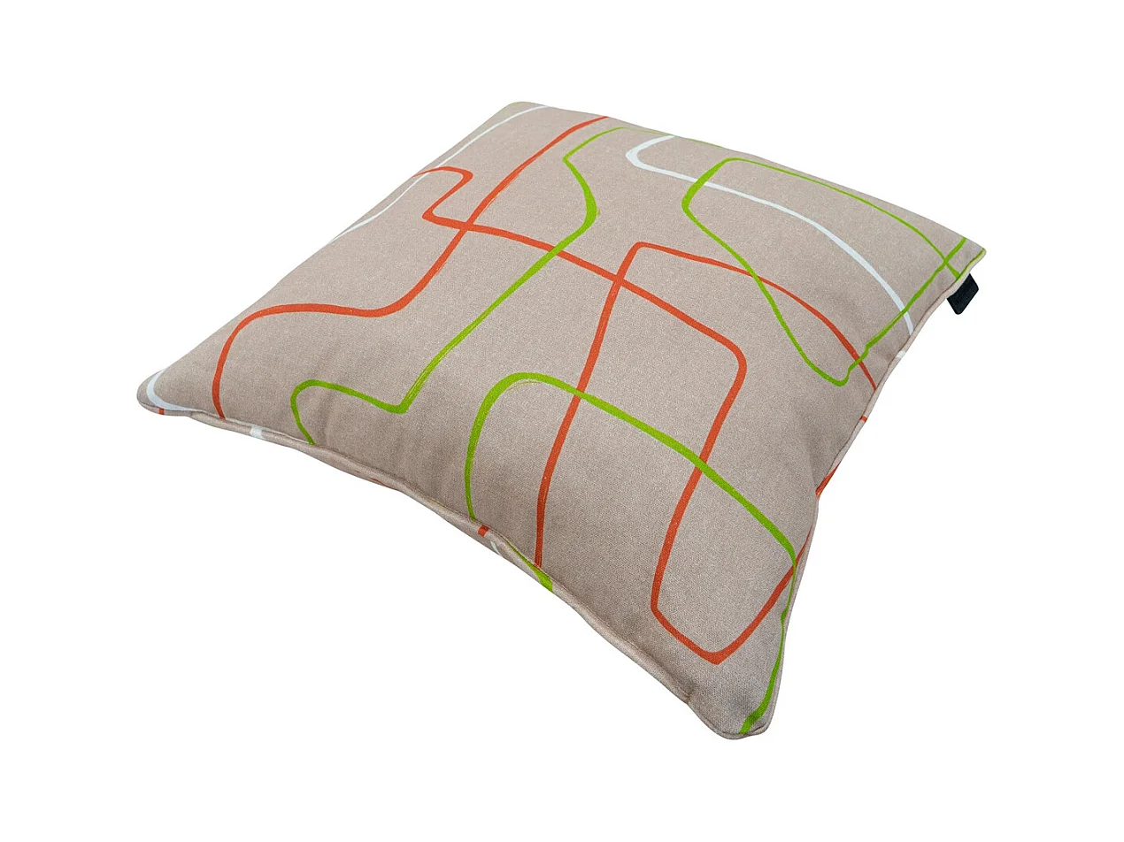 Coussin décoratif Joah terra - Env. 50x50 cm - Lot de 4