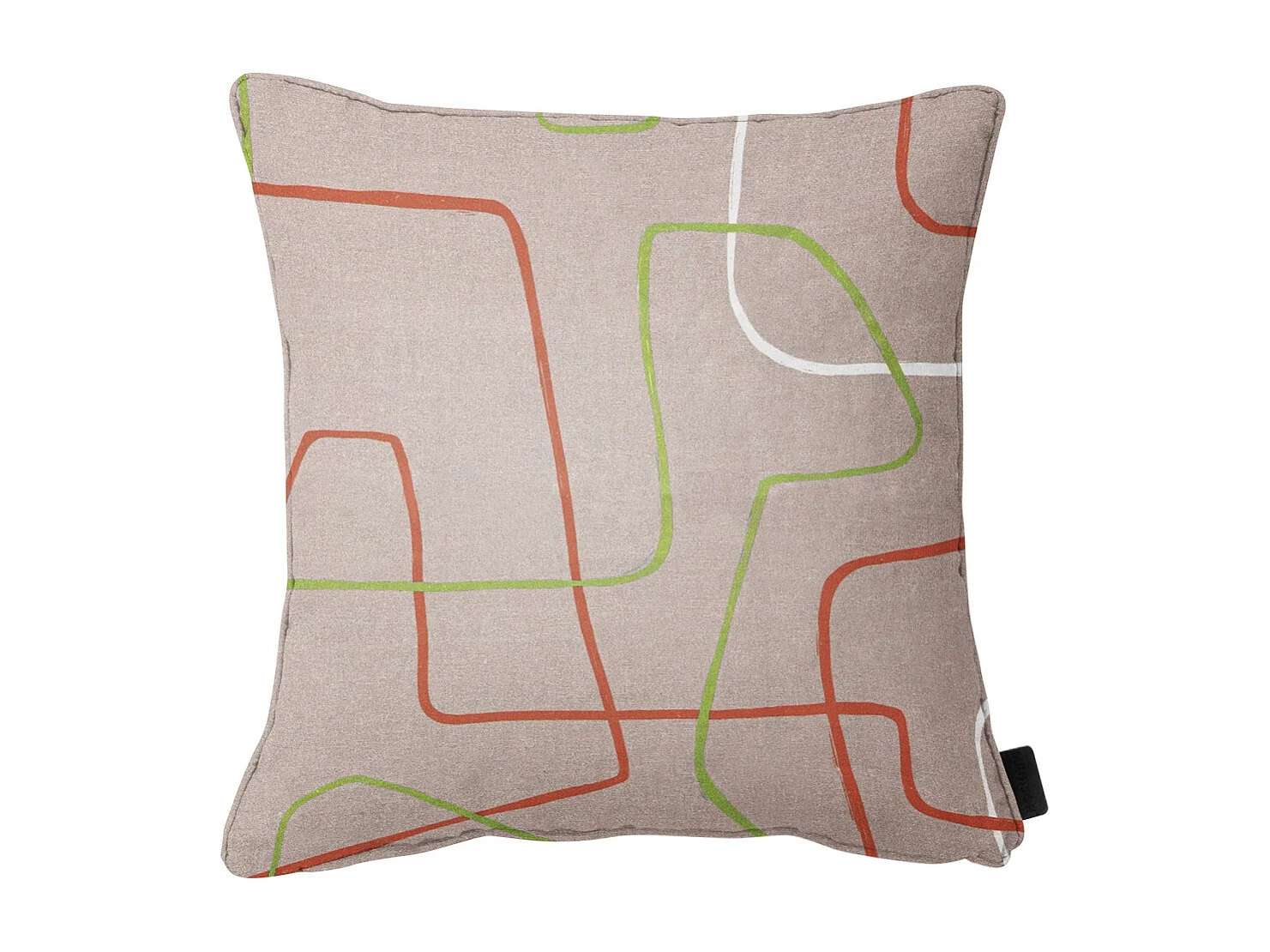 Coussin décoratif Joah terra - Env. 50x50 cm - Lot de 4