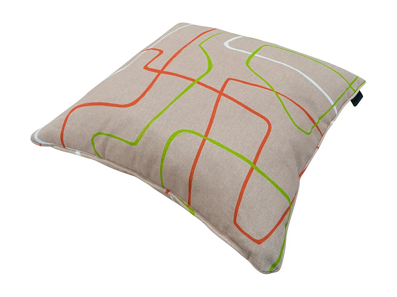 Coussin décoratif Joah terra - Env. 50x50 cm - Lot de 4