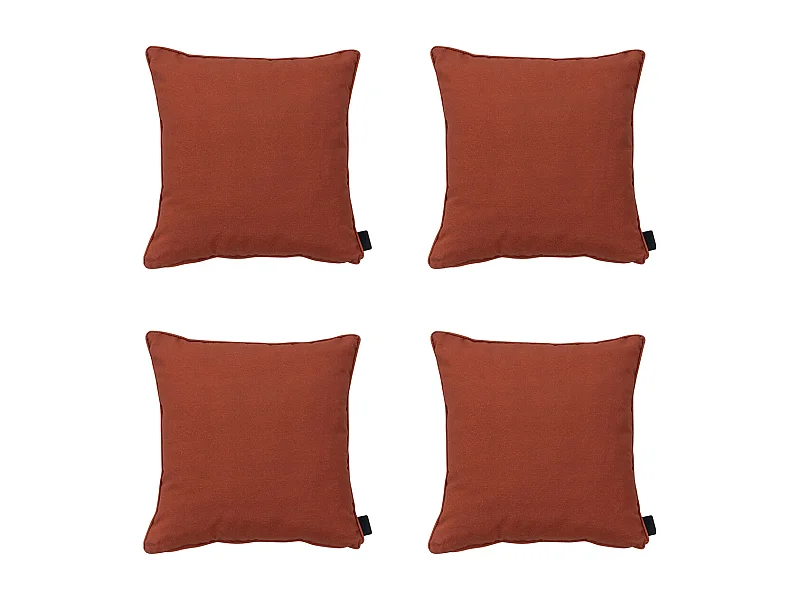 Cojín decorativo Panamá Terra - Aprox. 60x60 cm - Juego de 4