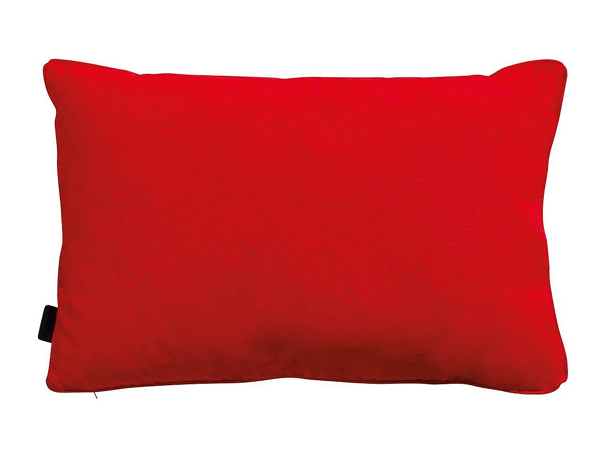 Coussin décoratif Panama rouge - Env. 40x60 cm - Lot de 4