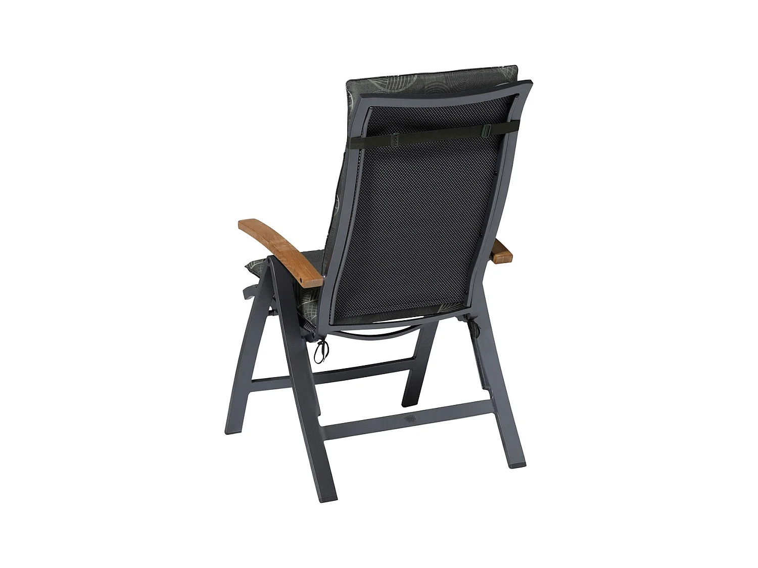 Gartenstuhlkissen High Back Circle grün - Ca. 120x50 cm - 4er Set