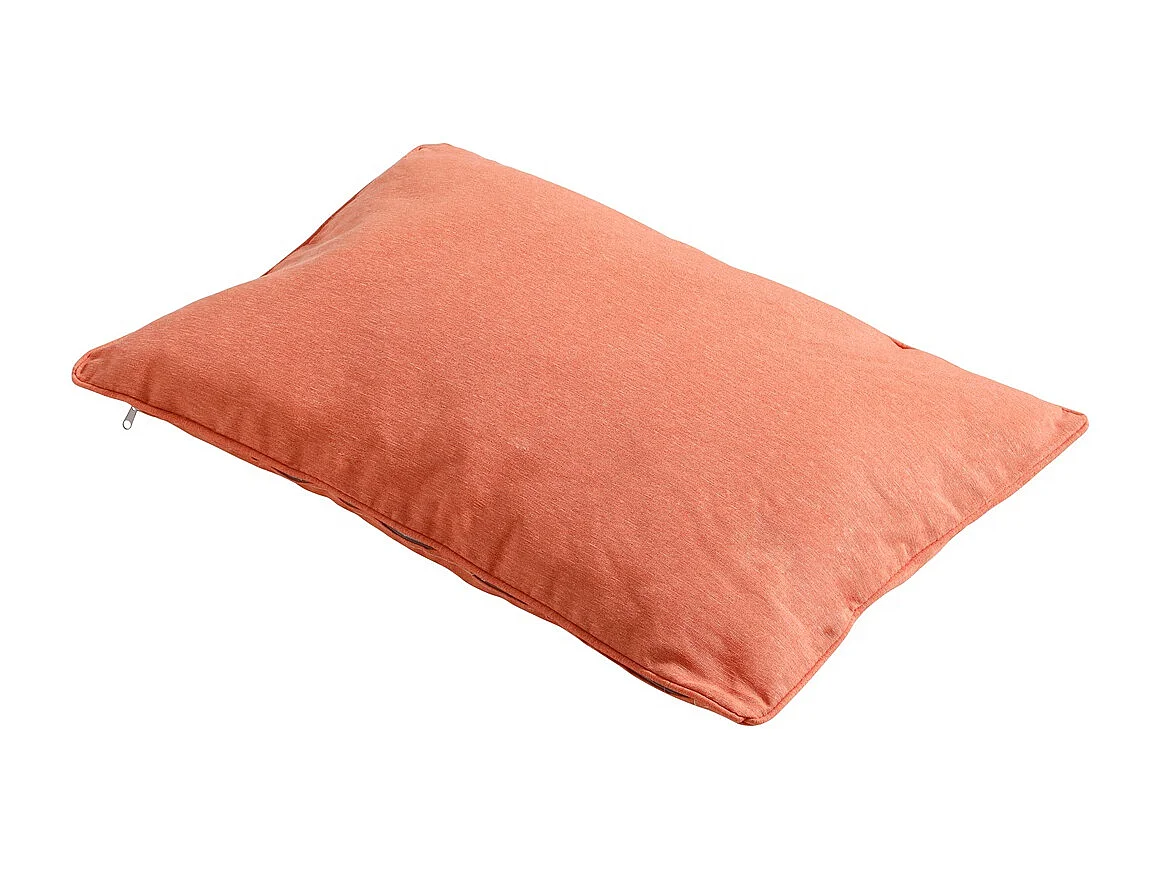 Coussin décoratif Panama orange flamme - Env. 40x60 cm - Lot de 4