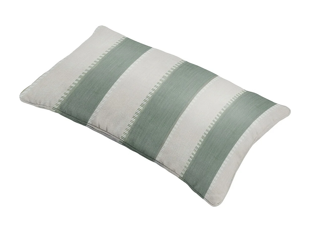 Coussin décoratif Banda kaki - Env. 30x50 cm - Lot de 4