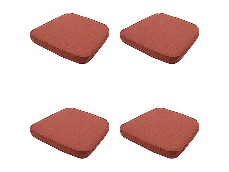 Sitzkissen Wicker Terra Canvas eco+ - Ca. 48x48 cm - 4er Set