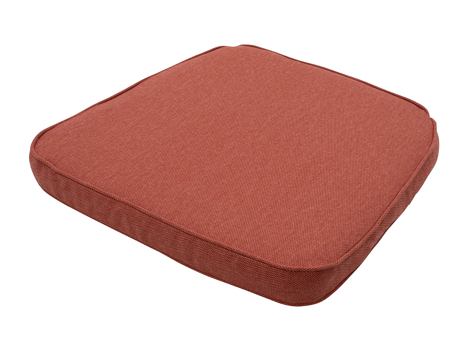 Coussin d'assise Wicker Terra toile éco+ - Env. 48 x 48 cm - Lot de 4