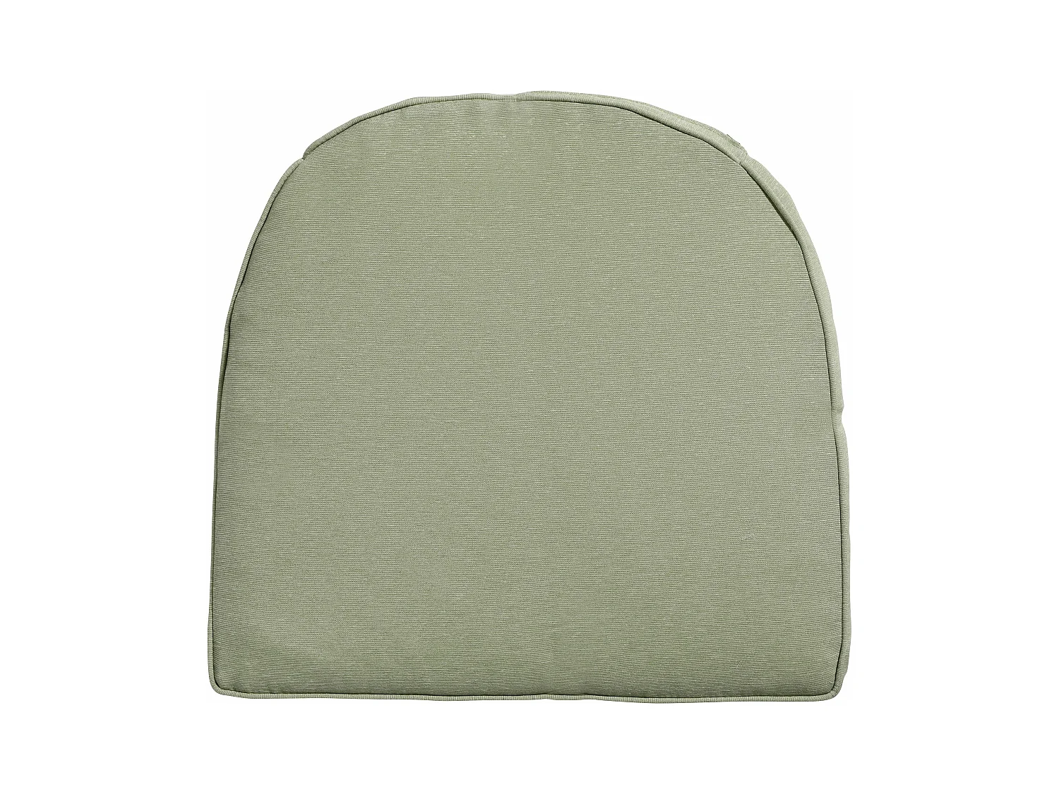 Coussin d'assise en osier York Panama sauge - Environ 48 x 48 cm - Lot de 4