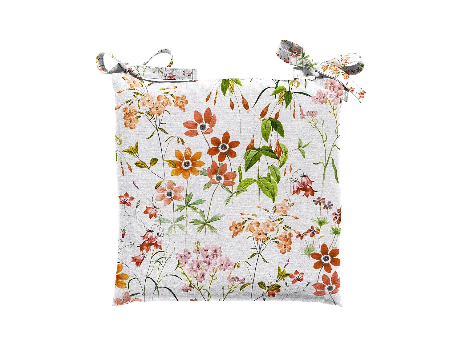 Coussin d'assise Tuscany Milly naturel - Environ 46 x 46 cm - Lot de 4