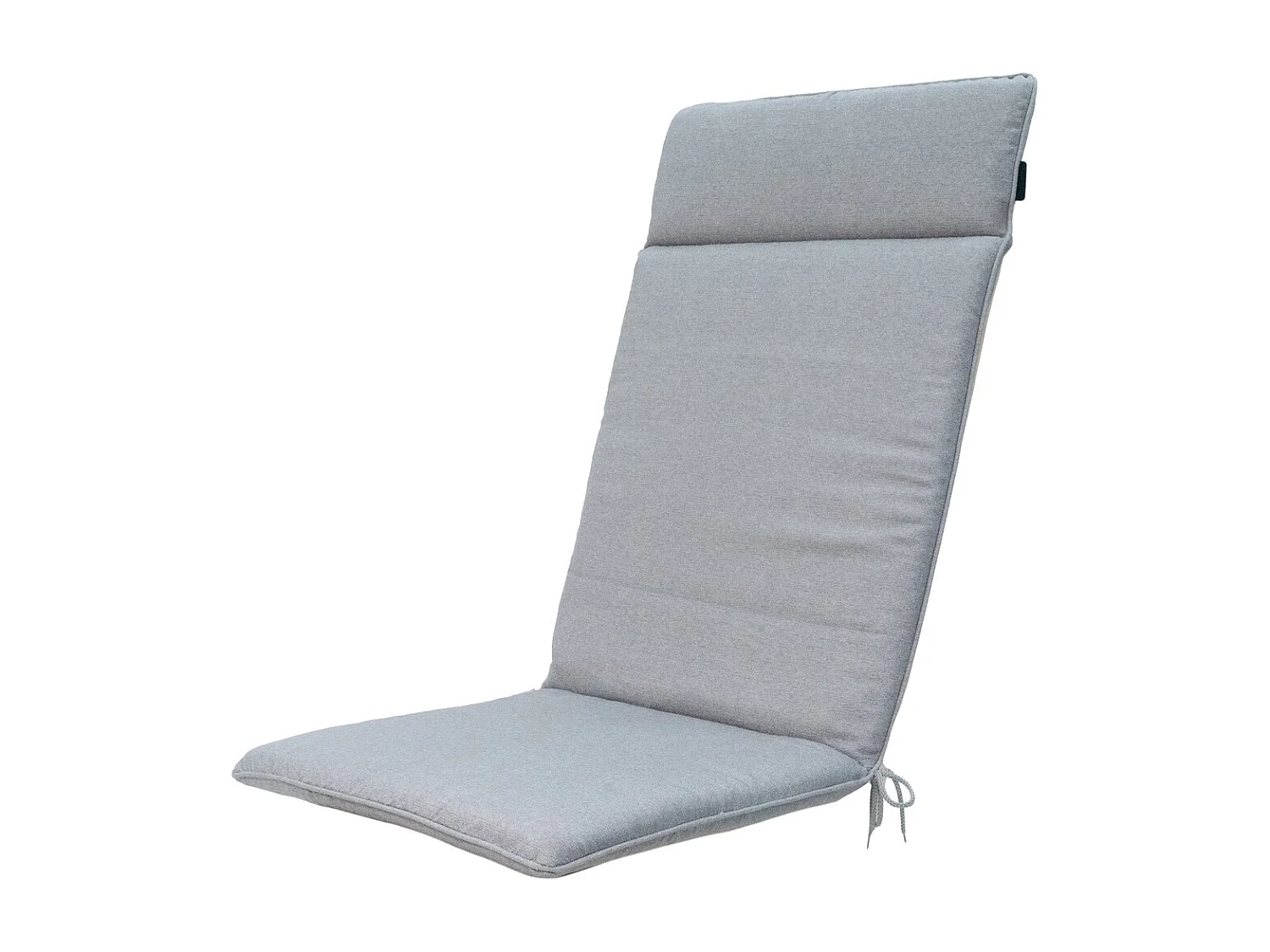 Gartenstuhlauflage High Back Naples grau - Ca. 120x50 cm - 4er Set