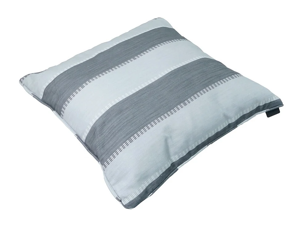 Coussin décoratif Banda gris - Environ 50x50 cm - Lot de 4