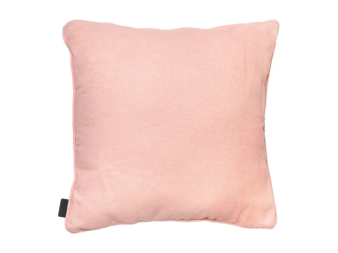 Coussin décoratif Naples saumon - Env. 50x50 cm - Lot de 4