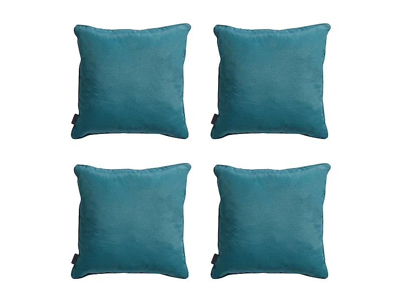 Sierkussen Panama sea blue - Ca. 45x45 cm - Set van 4