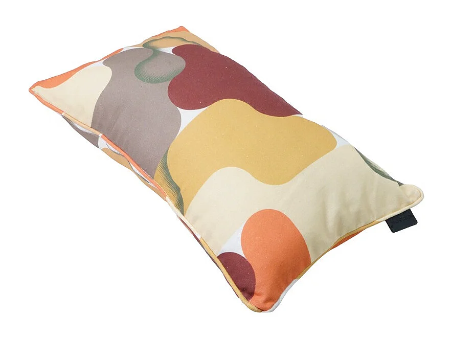 Coussin décoratif Grafi bordo - Env. 30x50 cm - Lot de 4