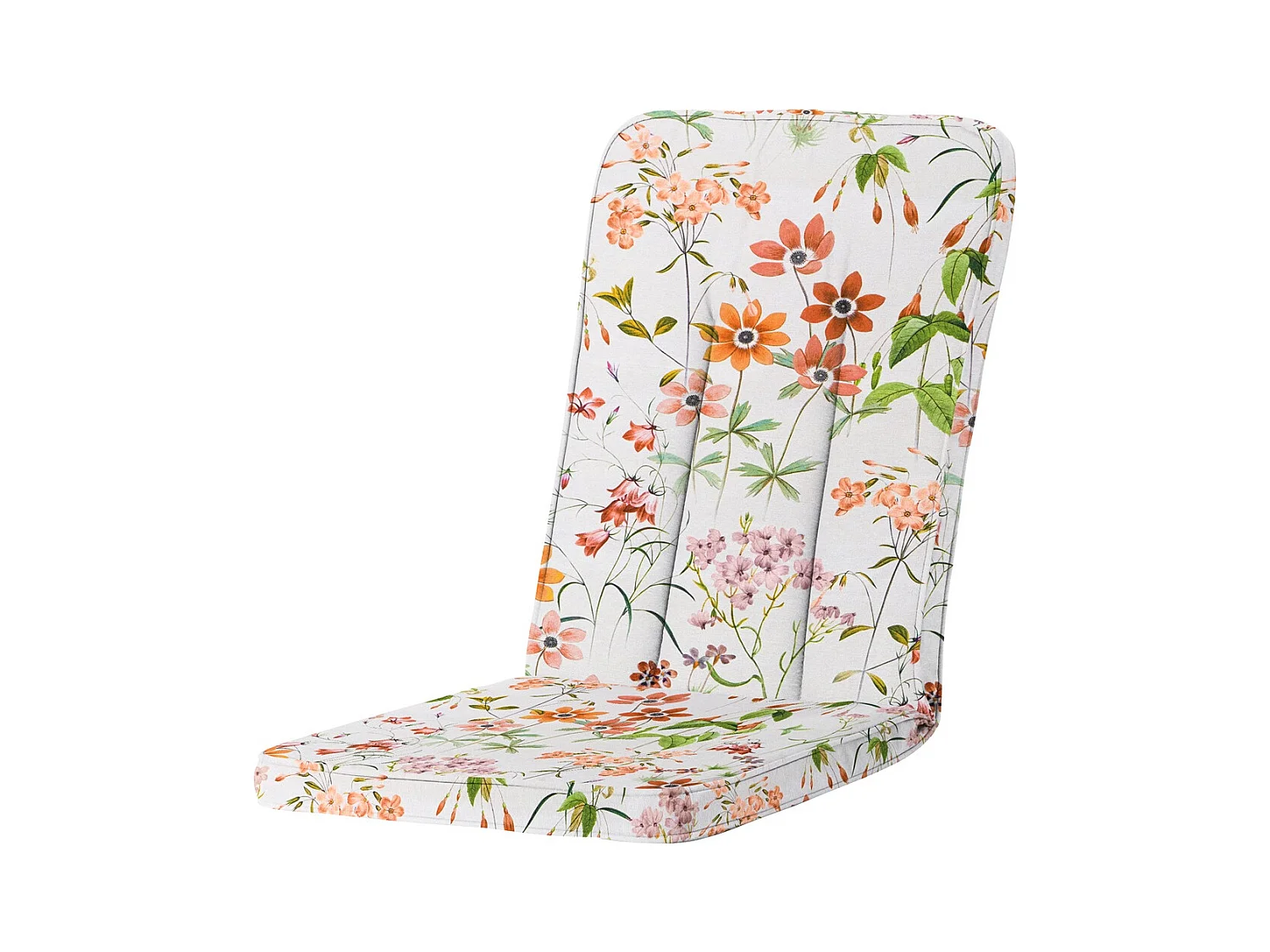 Coussin de jardin Exelsior/Primero/Balero Milly naturel - Environ 110 x 48 cm - Lot de 4