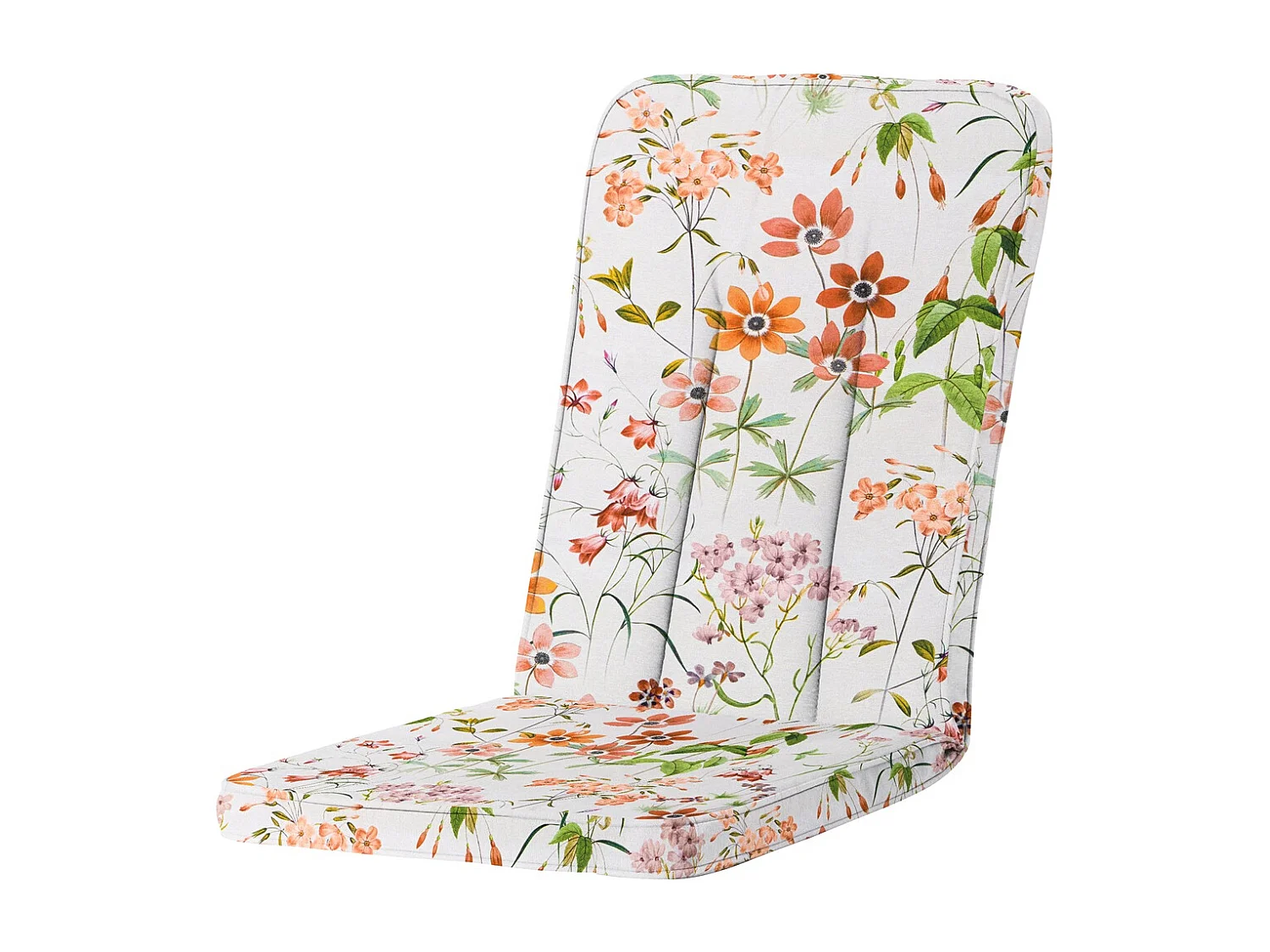 Coussin de jardin Exelsior/Primero/Balero Milly naturel - Environ 110 x 48 cm - Lot de 4