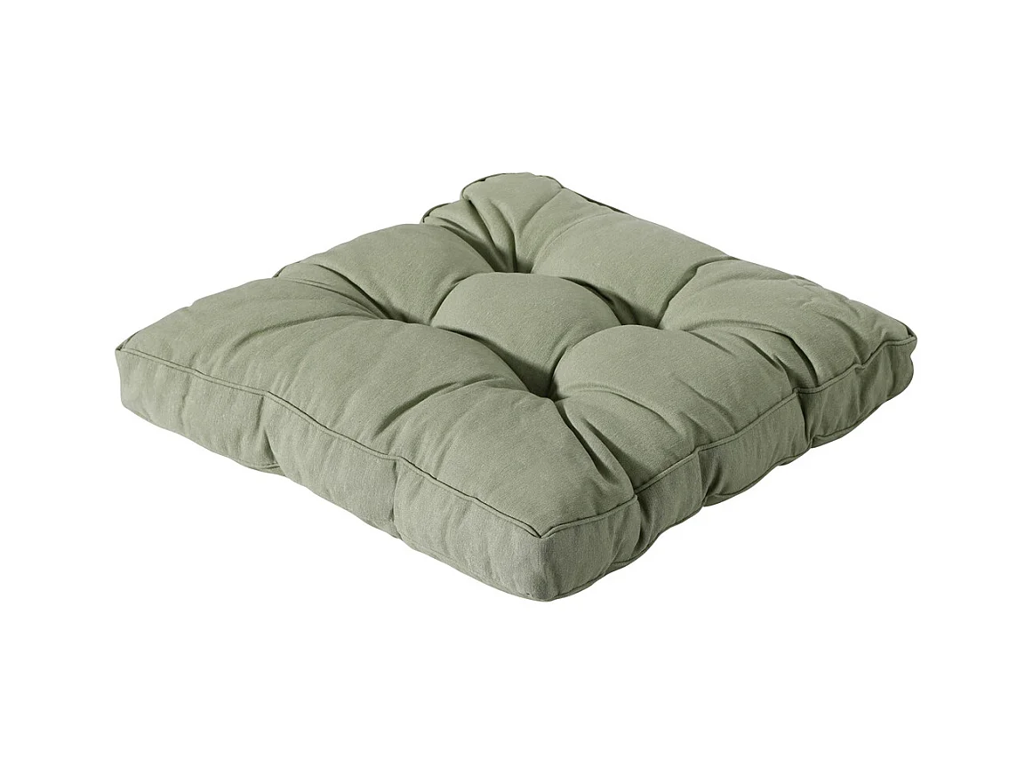Florance Sitzkissen Panama Salbei - Ca. 73x73 cm - 2er Set