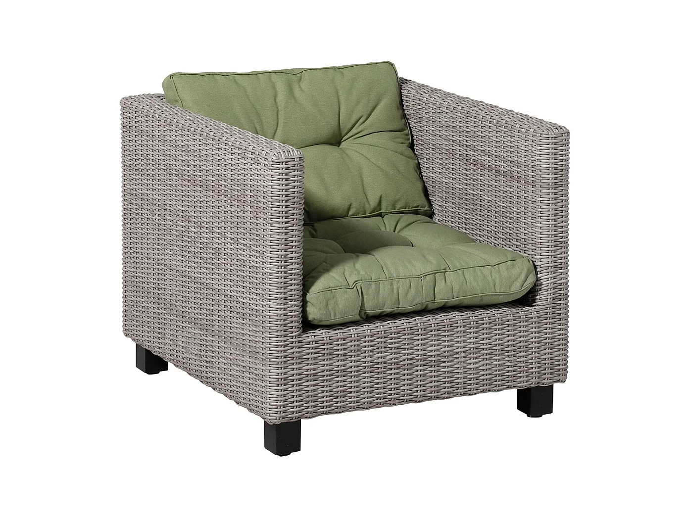 Florance Sitzkissen Panama Salbei - Ca. 73x73 cm - 2er Set