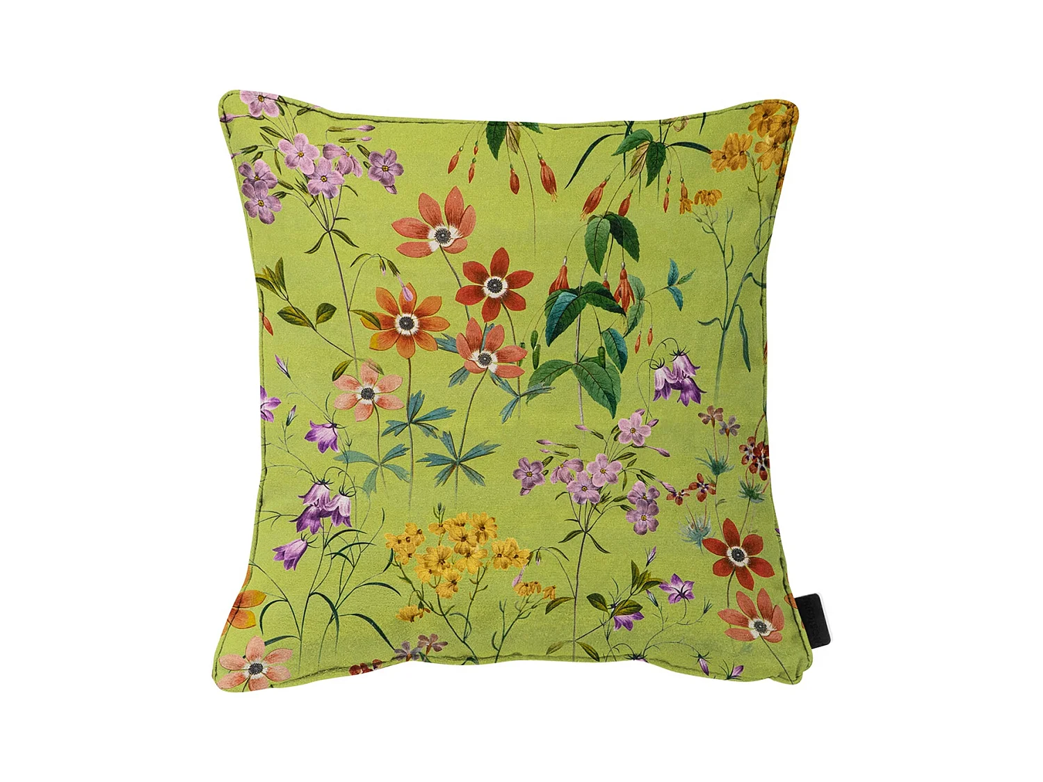 Coussin décoratif Milly vert - Env. 50x50 cm - Lot de 4