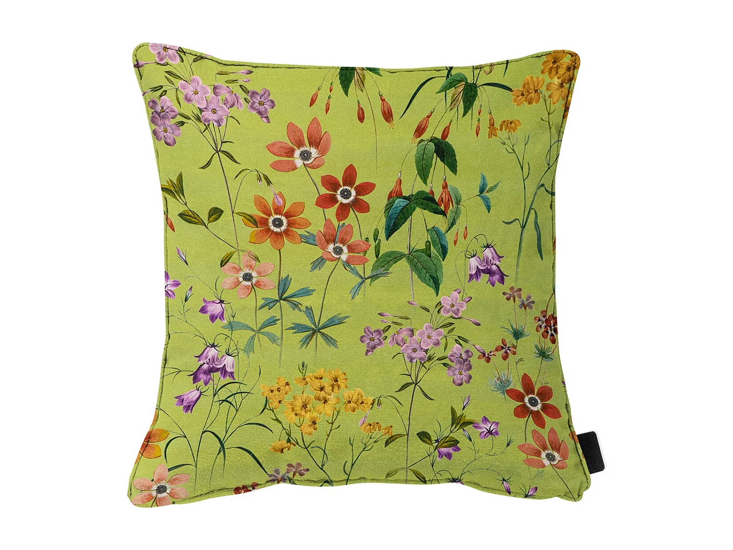 Coussin décoratif Milly vert - Env. 50x50 cm - Lot de 4