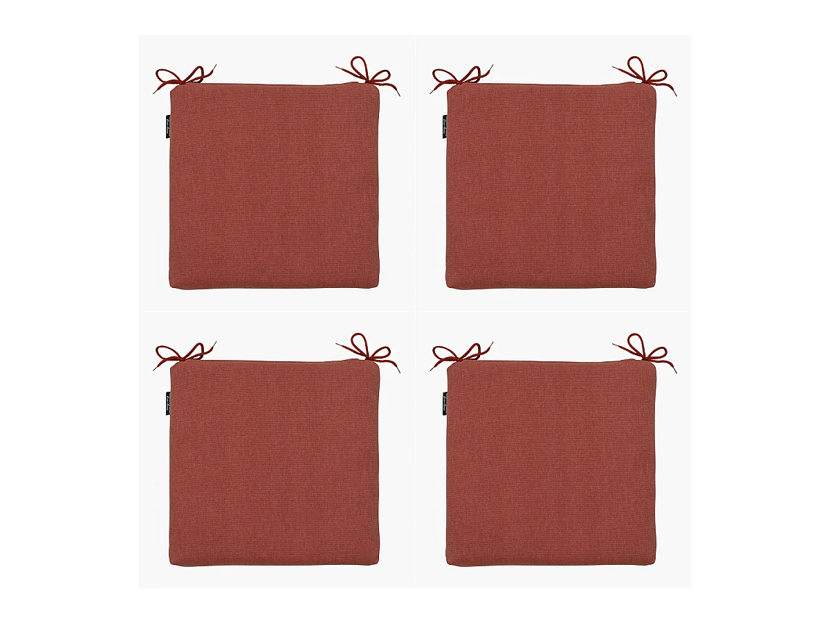 Sitzkissen Terra Canvas eco+ - Ca. 40x40 cm - 4er Set