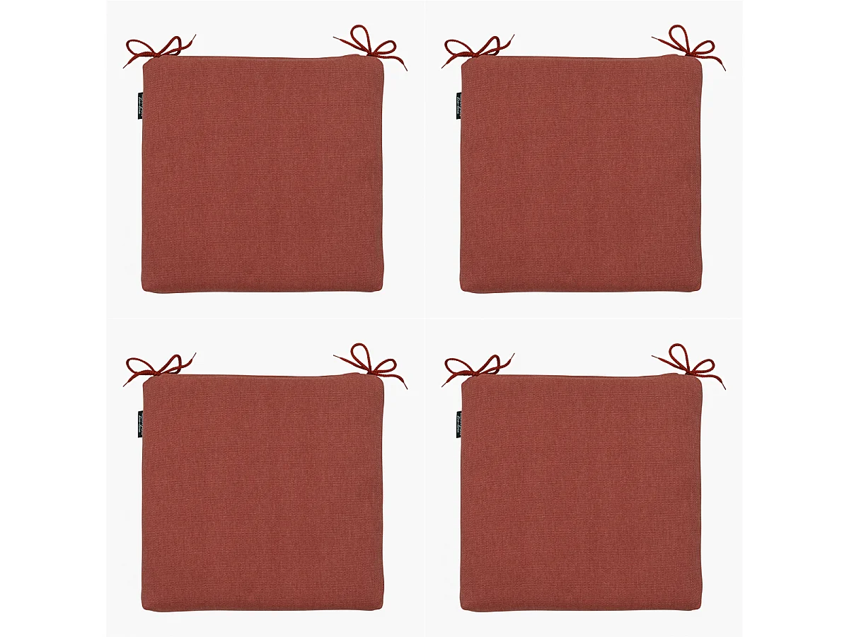 Zitkussen Terra canvas eco+ - Ca. 40x40 cm - Set van 4