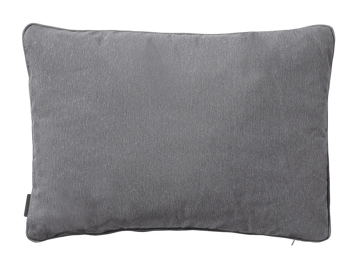 Coussin décoratif Panama gris - Env. 40x60 cm - Lot de 4
