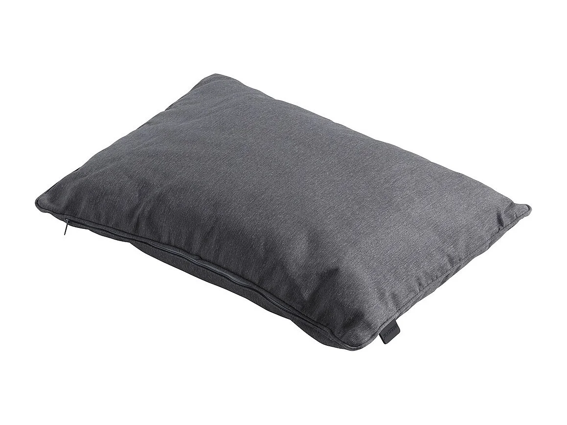 Coussin décoratif Panama gris - Env. 40x60 cm - Lot de 4