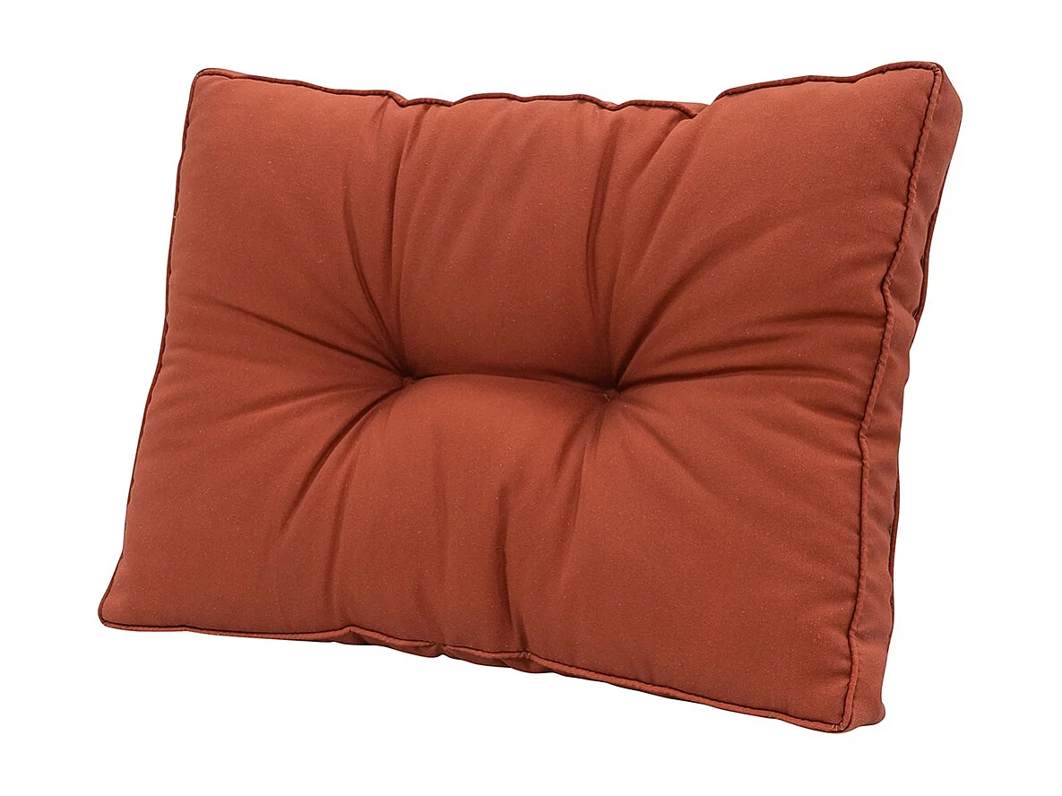 Coussin de dossier Florance Panama Terra - Environ 43 x 60 cm - Lot de 2