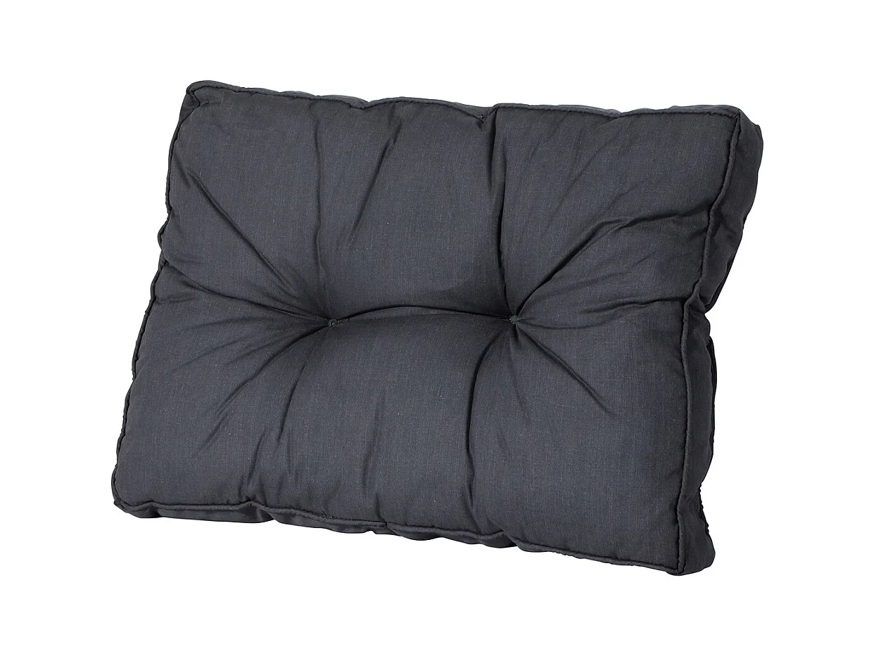 Florance Rugkussen Basic black - Ca. 43x60 cm - Set van 2