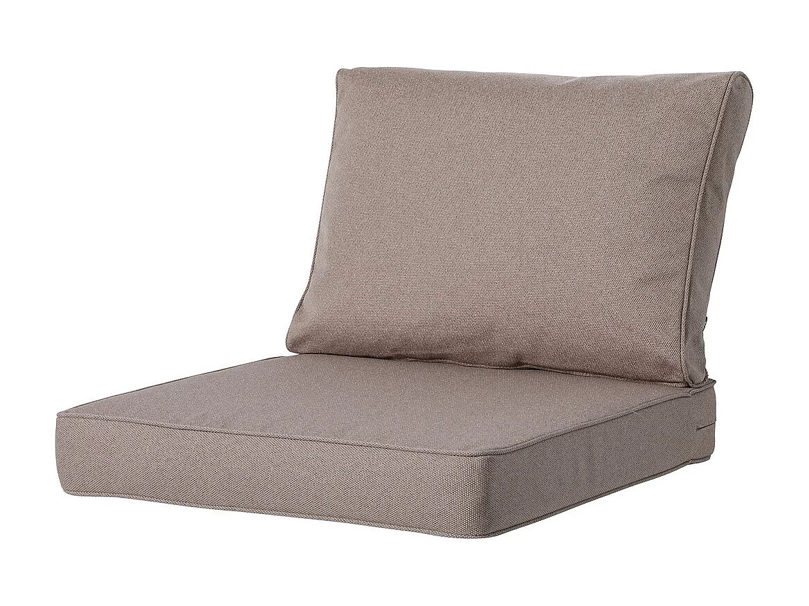 Lounge Profi-Line Manchester taupe - Env. 40x60 cm - Lot de 2