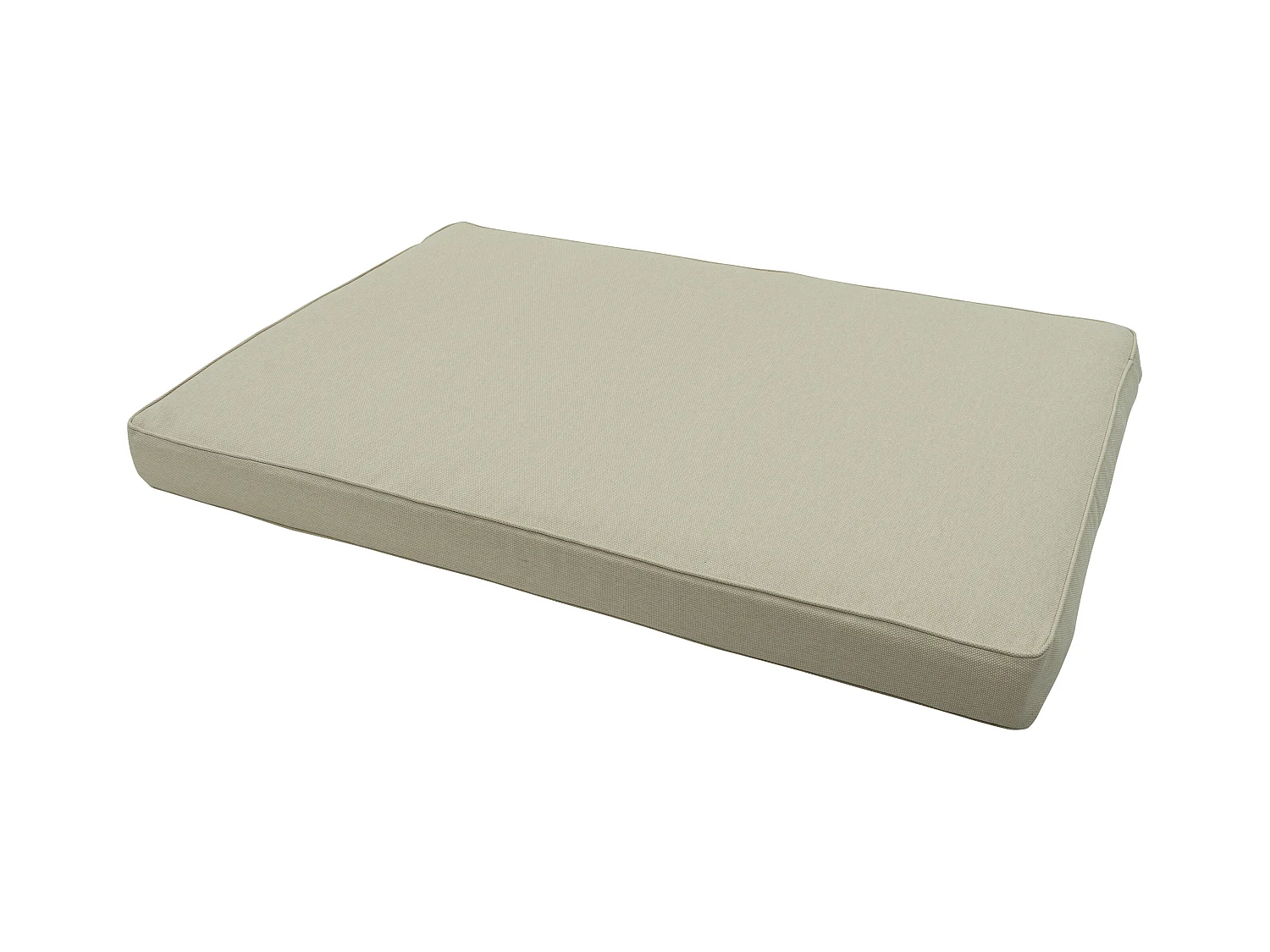 Coussin de siège Lounge Beige toile eco+ - Env. 120x80 cm