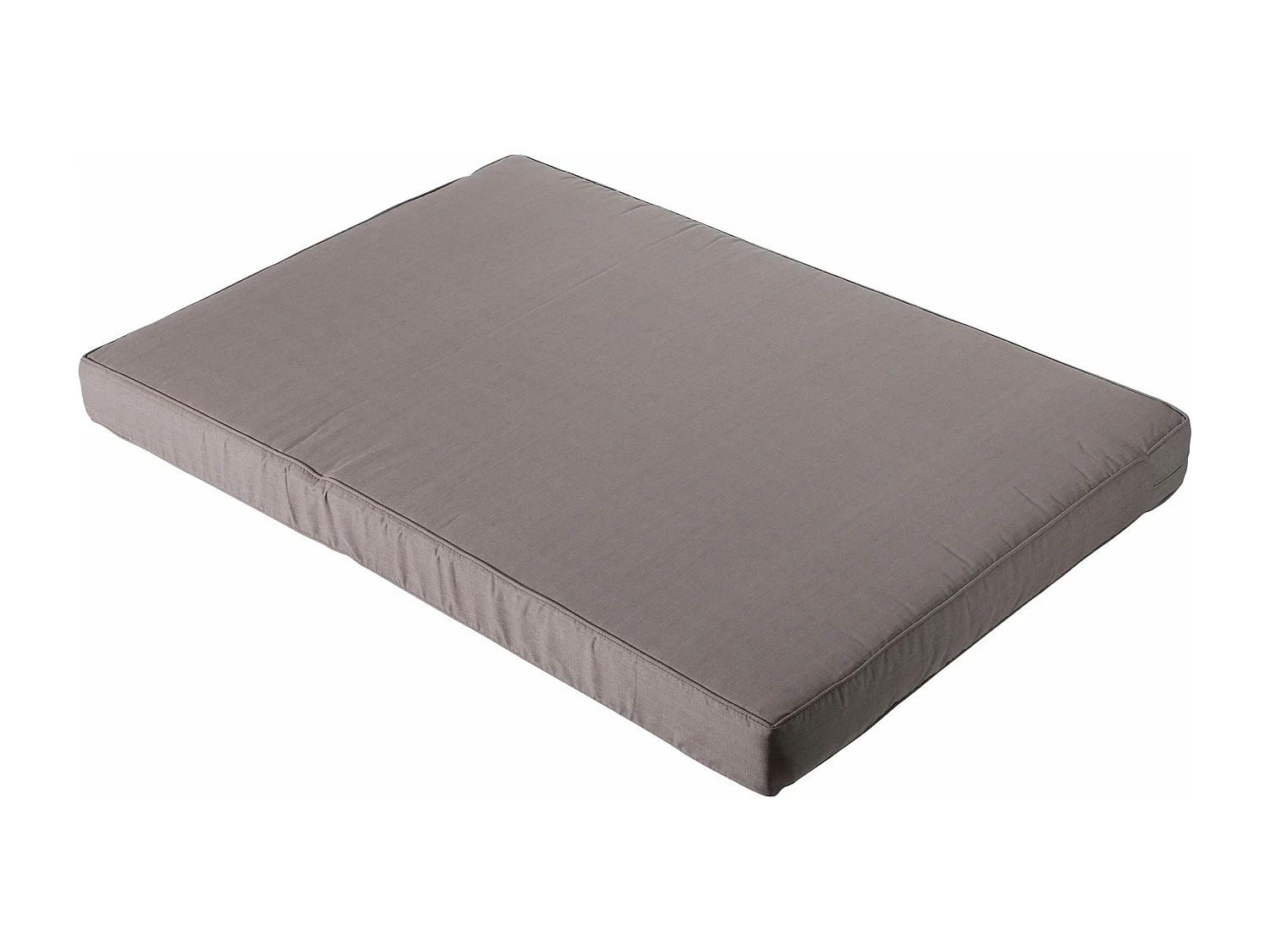 Coussin de siège Lounge Basic taupe - Environ 120x80 cm