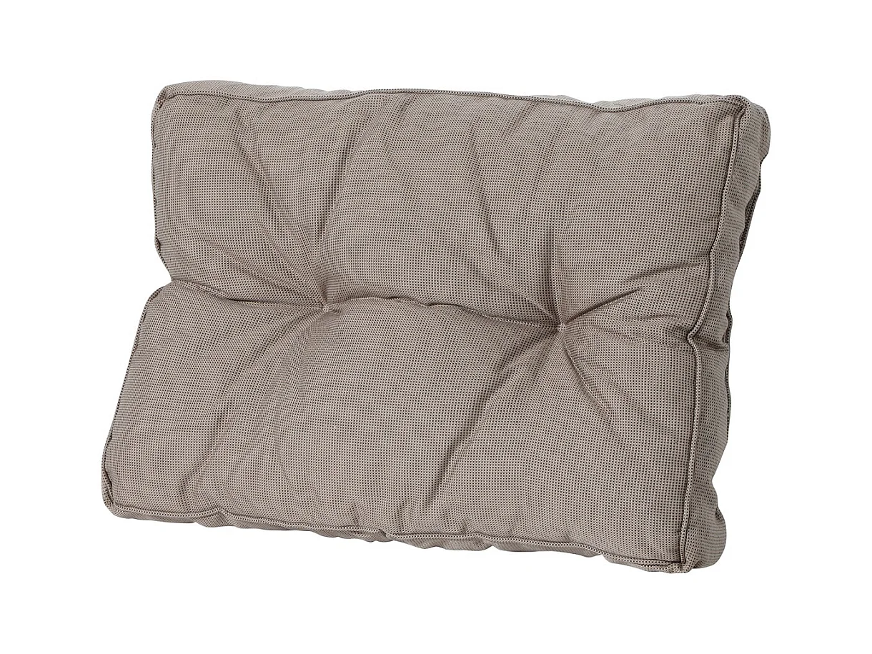 Coussin de dossier Florance Rib liver - Environ 43 x 73 cm - Lot de 2