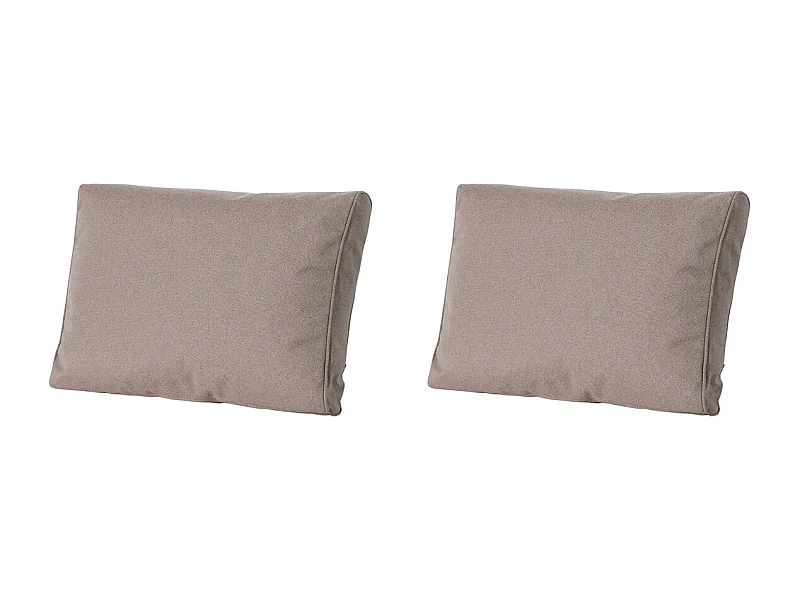 Lounge Profi-Line Manchester taupe - Env. 43 x 73 cm - Lot de 2