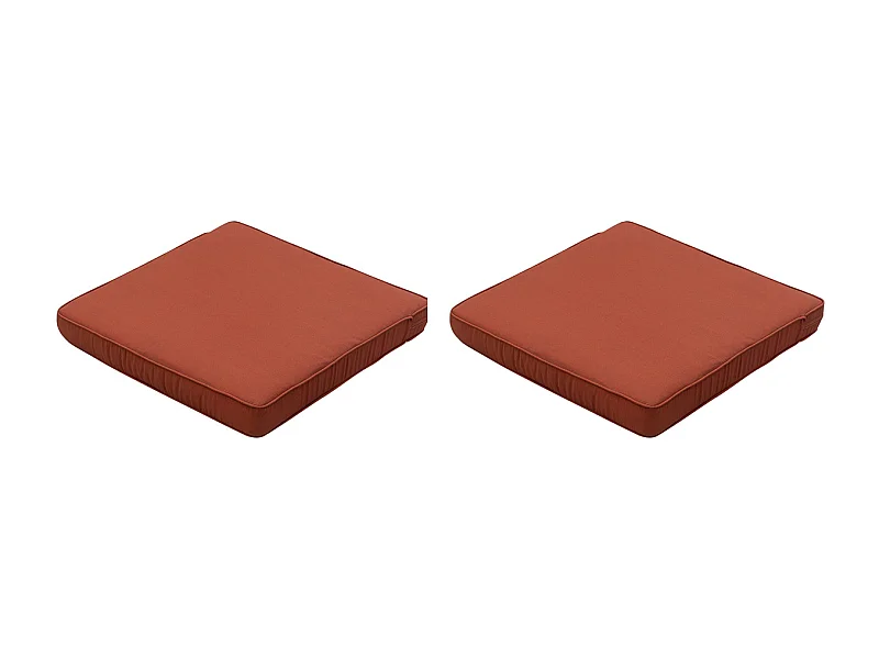 Lounge Profi-Line Sitzkissen Panama terra - Ca. 60x60 cm - 2er Set