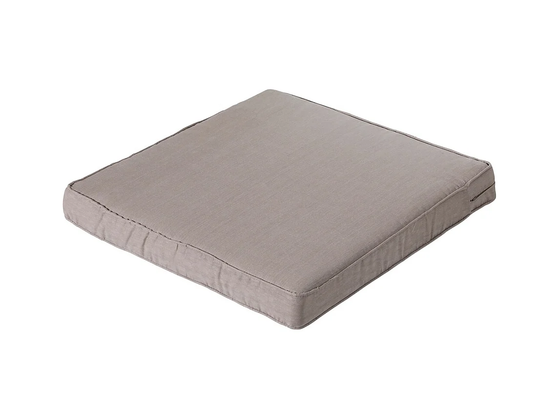 Lounge Sitzkissen Basic taupe - ca. 73x73 cm - 2er Set