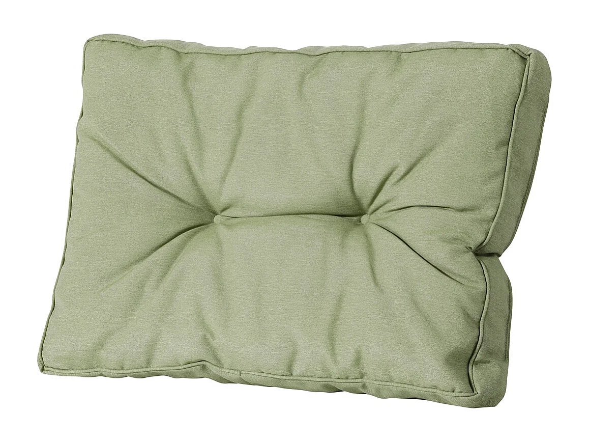 Coussin de dossier Florance Panama sauge - Environ 43 x 73 cm - Lot de 2
