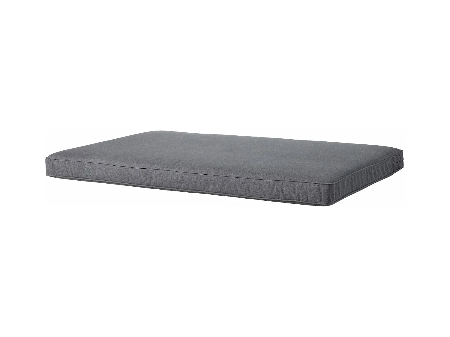 Coussin de siège Lounge Oxford gris - Environ 120 x 80 cm