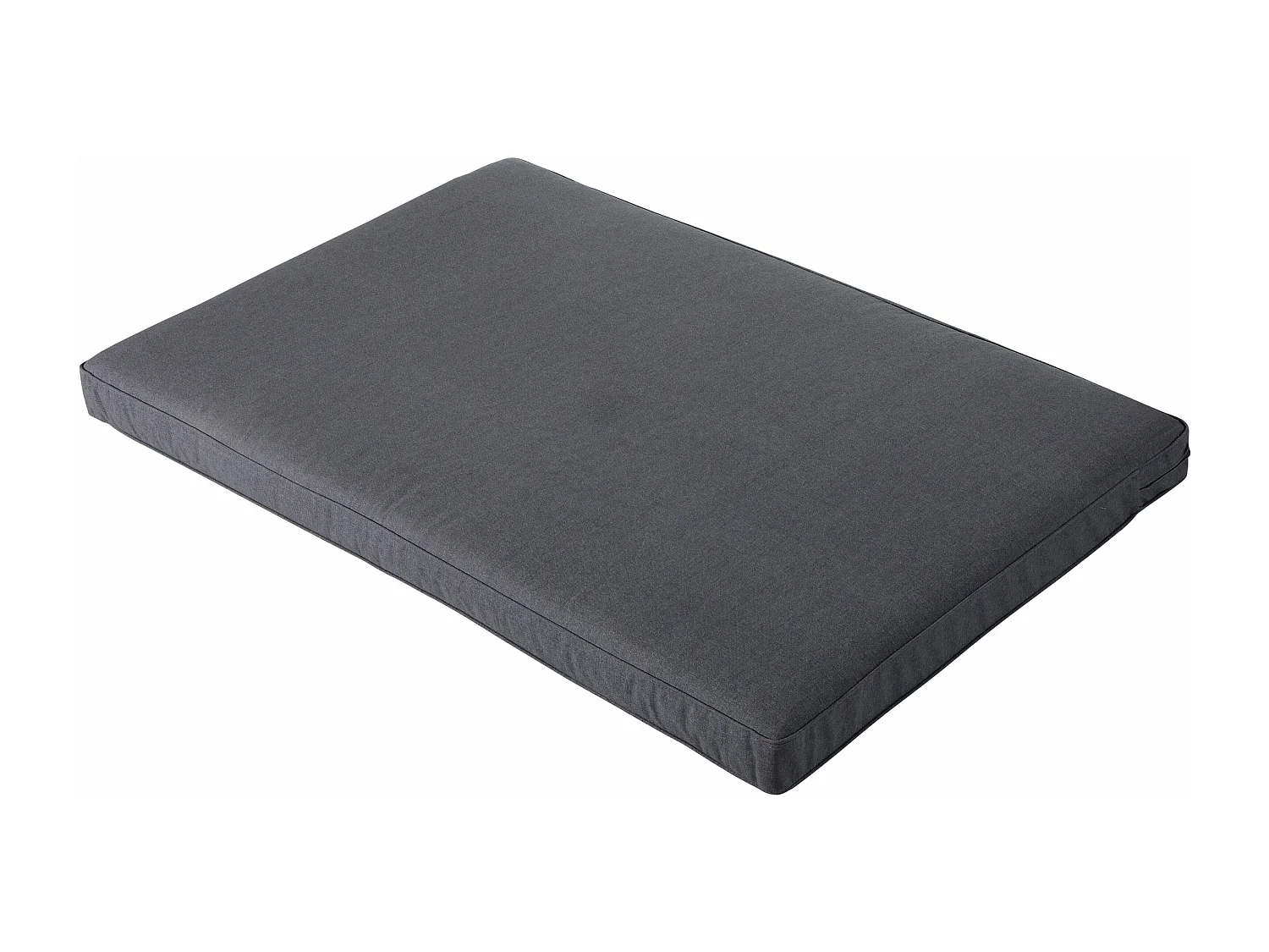 Coussin de siège Lounge Oxford gris - Environ 120 x 80 cm