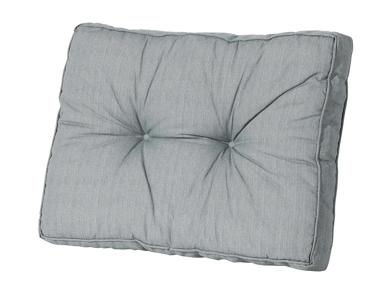 Coussin de dossier Florance Basic gris - Environ 43 x 73 cm - Lot de 2