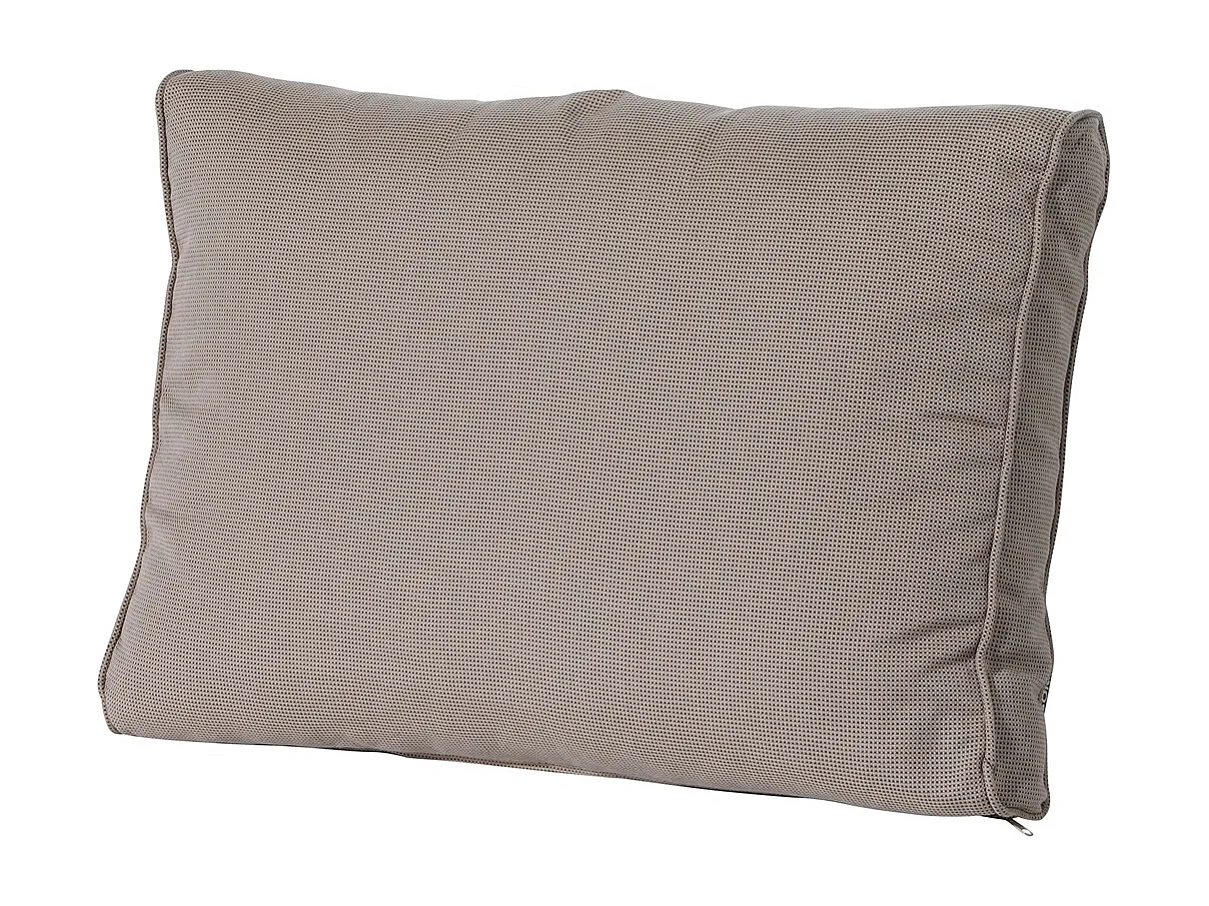 Coussin de dossier Lounge Rib liver - Environ 43 x 73 cm - Lot de 2
