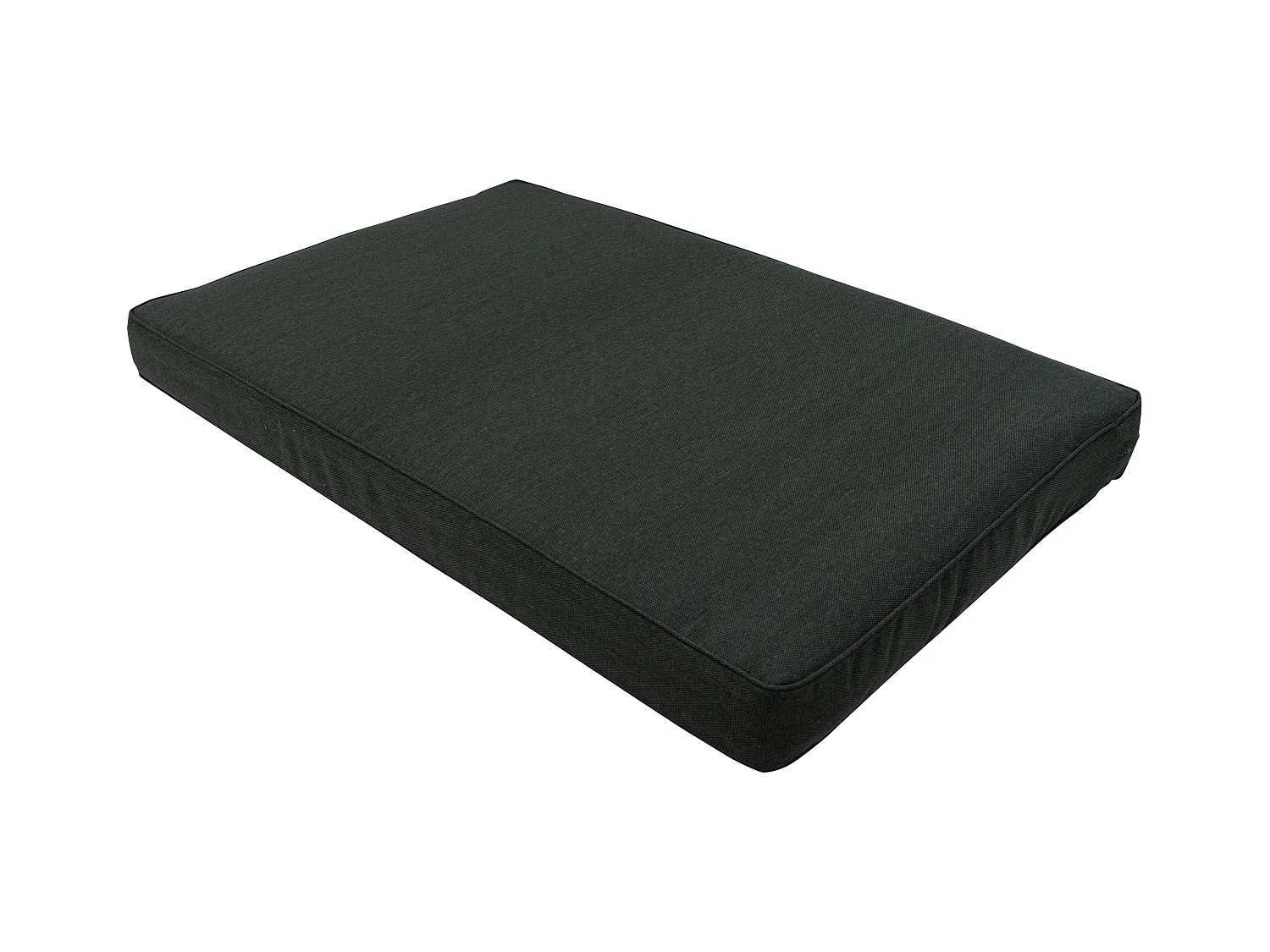 Lounge Zitkussen Dark grey canvas eco+ - Ca. 120x80 cm