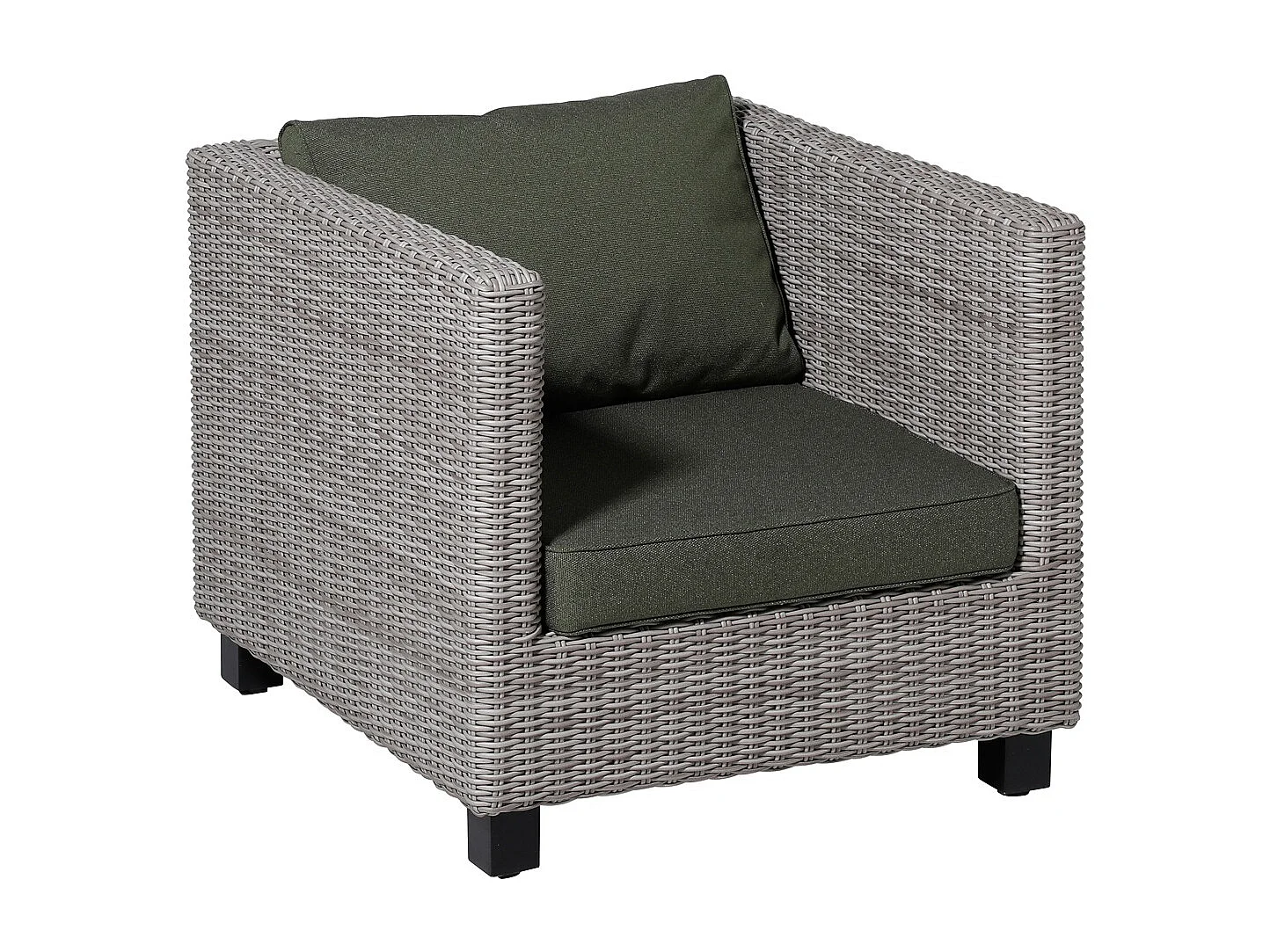 Lounge Profi-Line Manchester vert - Env. 40 x 60 cm - Lot de 2
