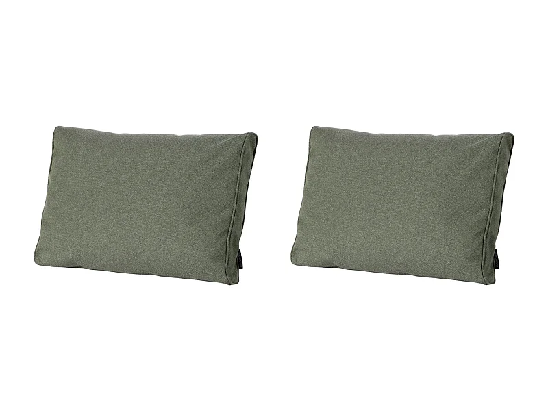 Lounge Profi-Line Manchester vert - Env. 40 x 60 cm - Lot de 2