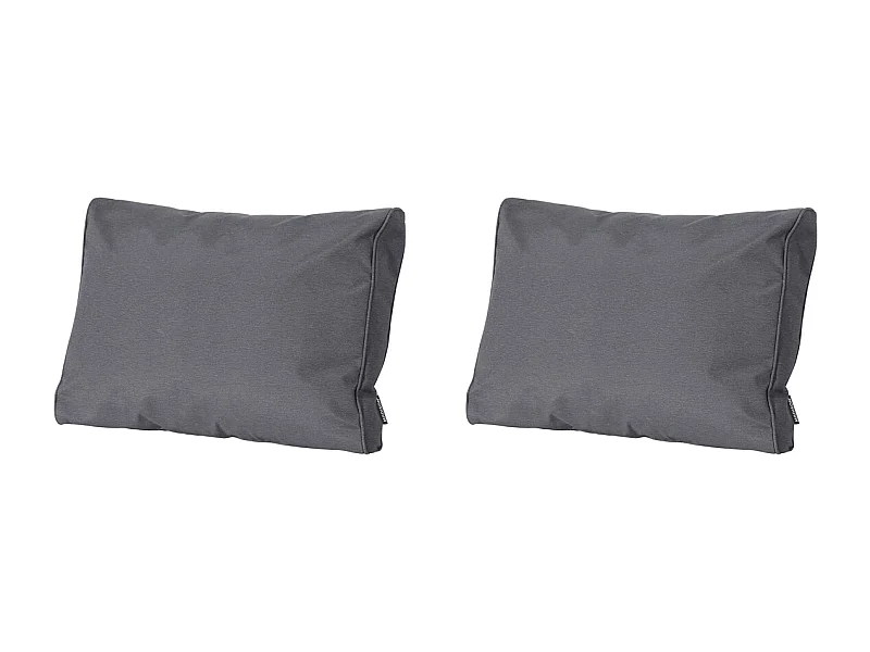 Lounge Rugkussen Panama grey - Ca. 40x60 cm - Set van 2