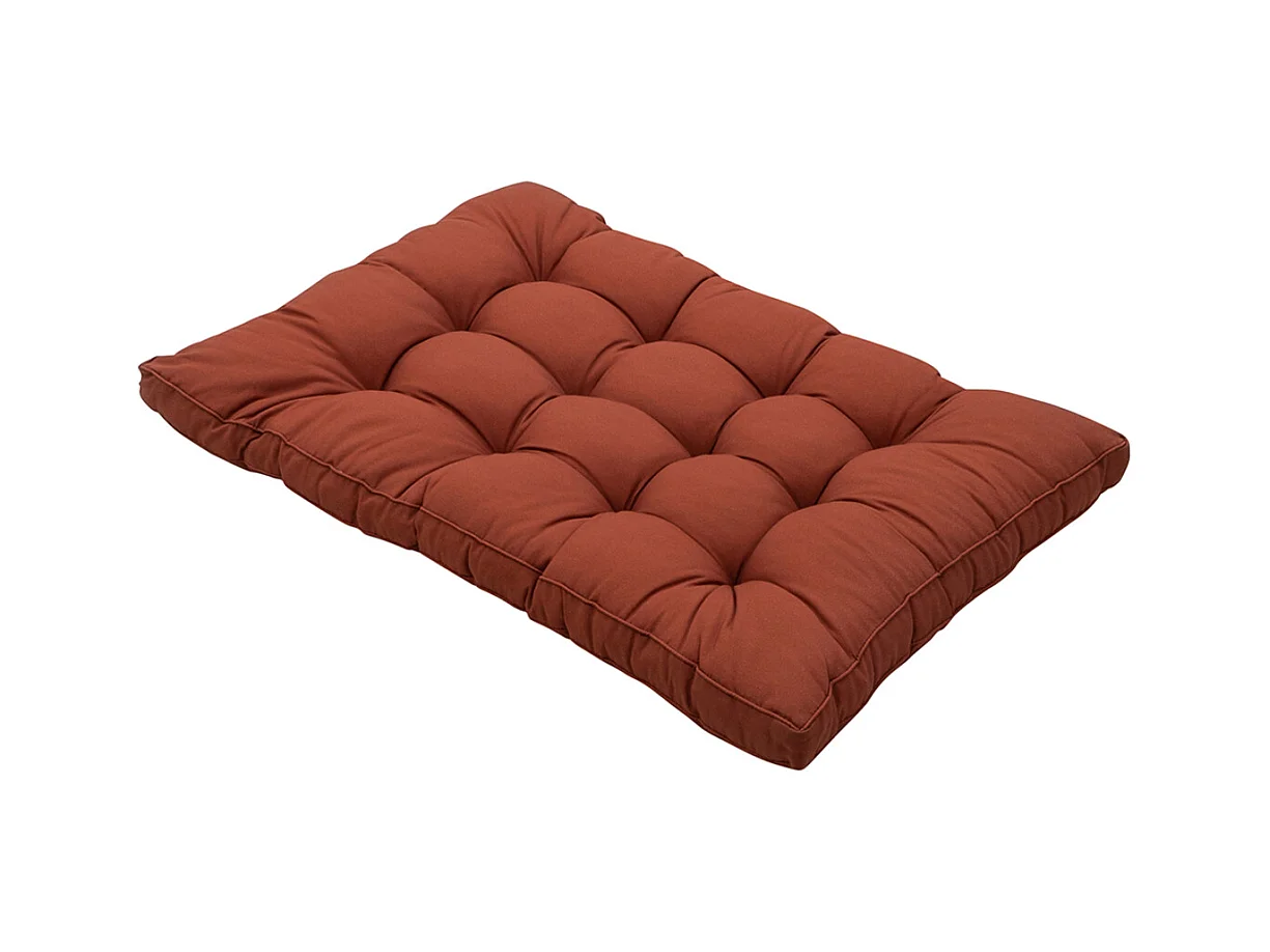 Coussin d'assise Panama terra - Env. 120x80 cm